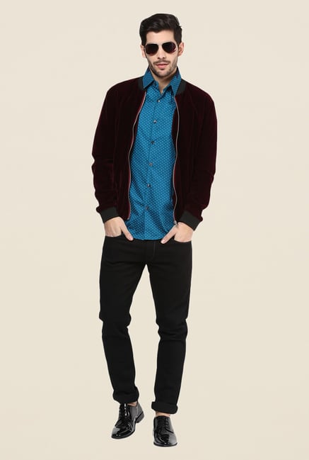 Yepme Wine Keven Party Jacket Yepme Wine Keven Party Jacket