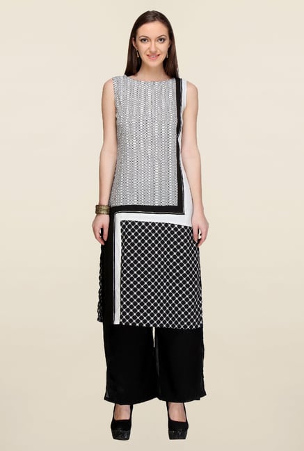 W White Printed Kurta W White Printed Kurta