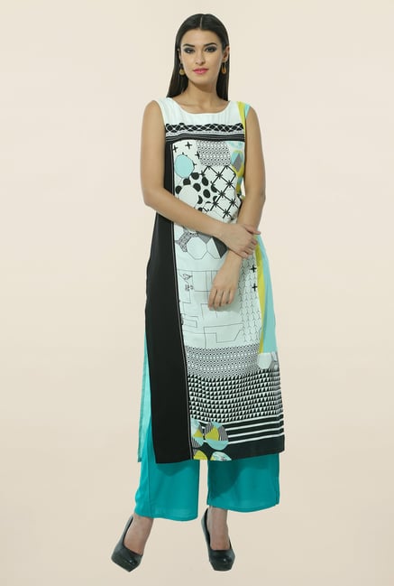 W White Printed Kurta W White Printed Kurta