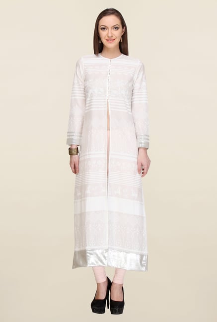 W White Printed Kurta W White Printed Kurta