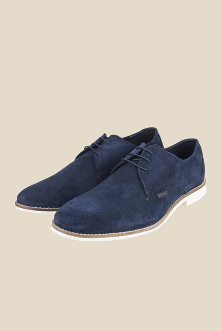 Red Tape Navy Derby Shoes Red Tape Navy Derby Shoes