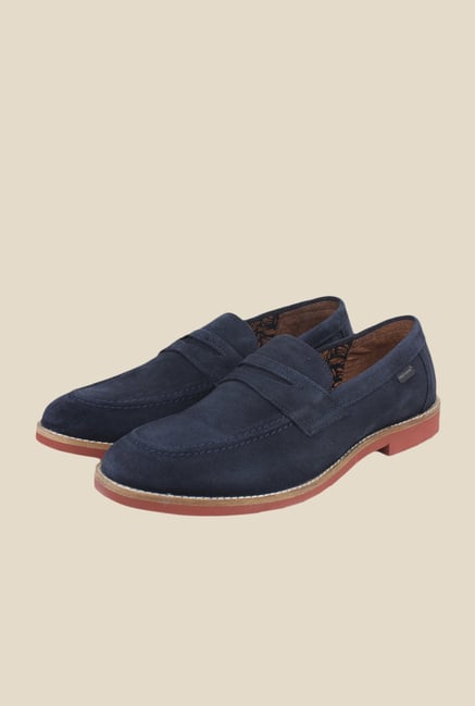 Red Tape Navy Casual Slip-Ons Red Tape Navy Casual Slip-Ons