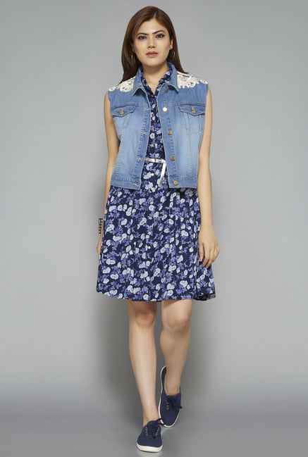 Sassy Soda by Westside Navy Suzi Dress Sassy Soda by Westside Navy Suzi Dress