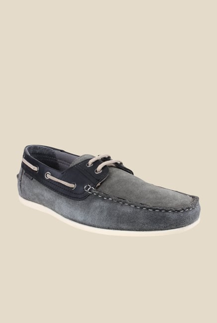 Red Tape Grey Boat Shoes Red Tape Grey Boat Shoes
