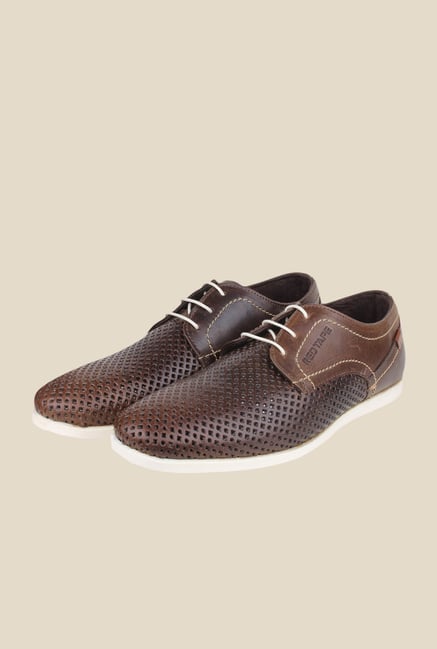Red Tape Brown Derby Shoes Red Tape Brown Derby Shoes