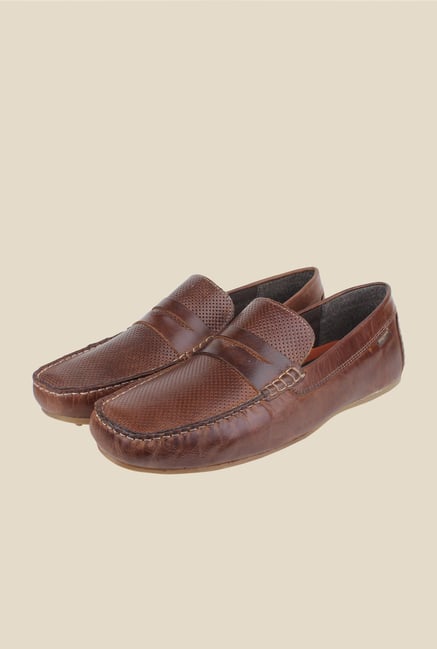 Red Tape Brown Leather Loafers Red Tape Brown Leather Loafers