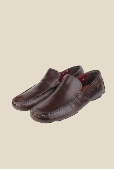 Red Tape Brown Leather Loafers Red Tape Brown Leather Loafers