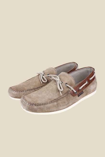 Red Tape Taupe Boat Shoes Red Tape Taupe Boat Shoes