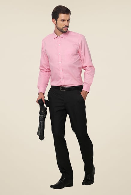 Yepme Pink Kari Premium Solid Shirt Yepme Pink Kari Premium Solid Shirt