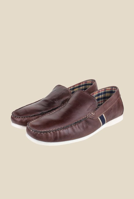 Red Tape Brown Leather Loafers Red Tape Brown Leather Loafers