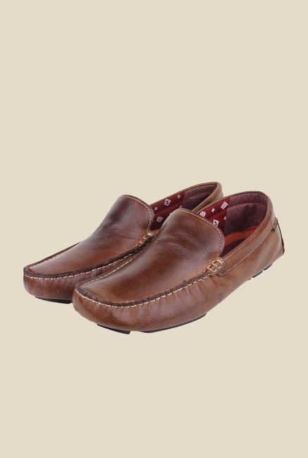Red Tape Brown Leather Loafers Red Tape Brown Leather Loafers