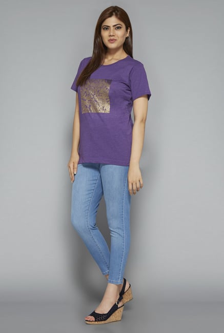 Gia by Westside Light Blue Washed Jeans Gia by Westside Light Blue Washed Jeans