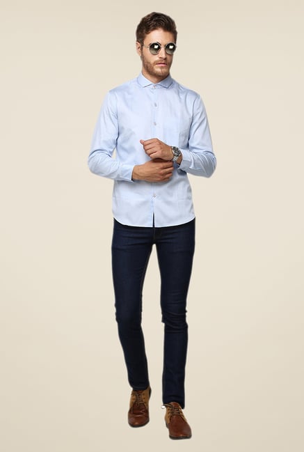 Yepme Blue Erin Premium Shirt Yepme Blue Erin Premium Shirt