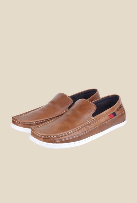 Red Tape Tan Leather Loafers Red Tape Tan Leather Loafers