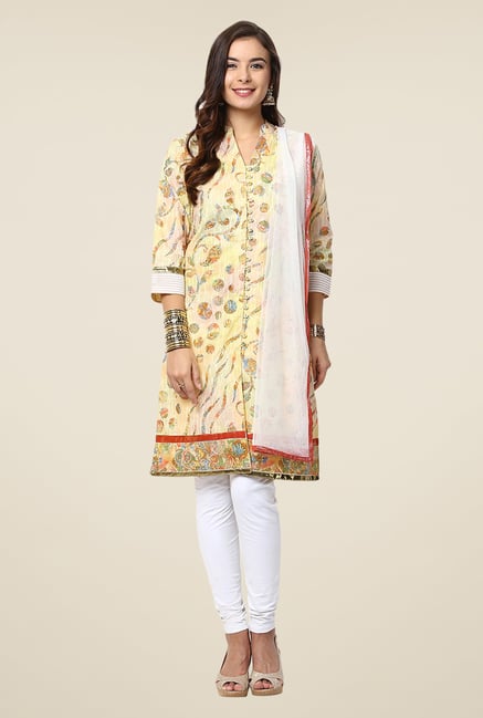 Yepme Yellow Caphy Salwar Kameez Set Yepme Yellow Caphy Salwar Kameez Set