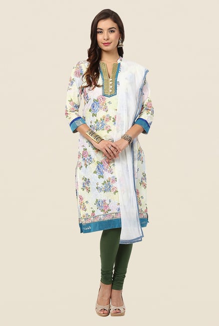 Yepme Off-white Tany Salwar Kameez Set Yepme Off-white Tany Salwar Kameez Set