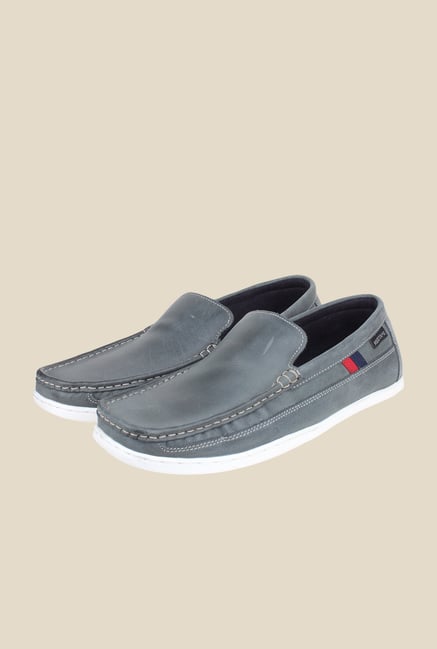 Red Tape Light Navy Leather Loafers Red Tape Light Navy Leather Loafers