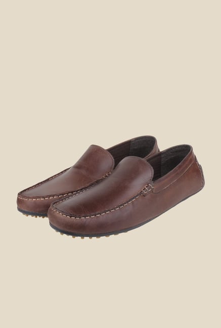 Red Tape Brown Leather Loafers Red Tape Brown Leather Loafers