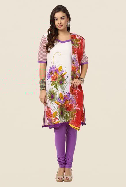 Yepme Purple Lois Salwar Suit Set Yepme Purple Lois Salwar Suit Set