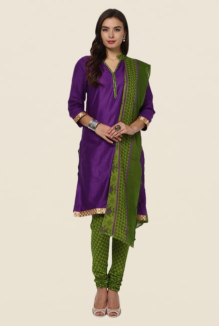 Yepme Purple Phobie Salwar Suit Set Yepme Purple Phobie Salwar Suit Set