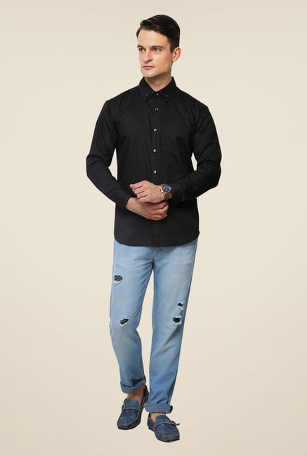 Yepme Black Jenson Premium Shirt Yepme Black Jenson Premium Shirt