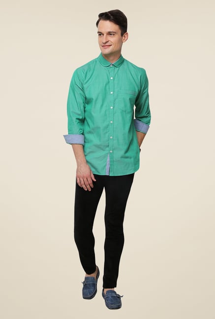 Yepme Green Brokovich Premium Shirt Yepme Green Brokovich Premium Shirt
