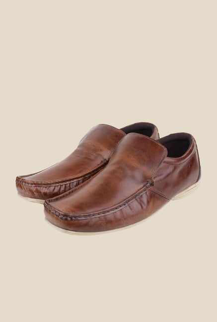 Red Tape Brown Casual Slip-Ons Red Tape Brown Casual Slip-Ons