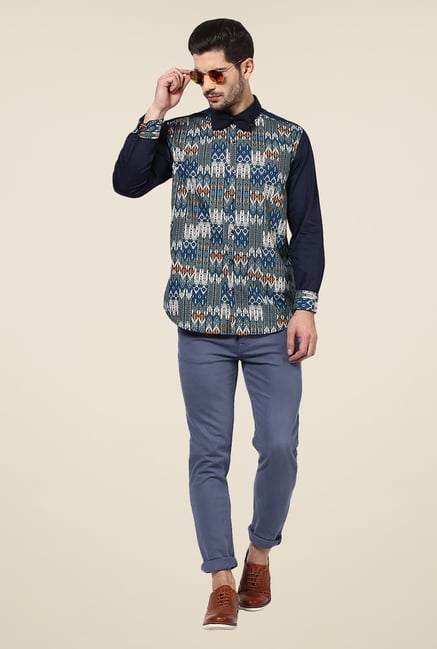 Yepme Multicolor Curt Printed Cotton Party Shirt Yepme Multicolor Curt Printed Cotton Party Shirt