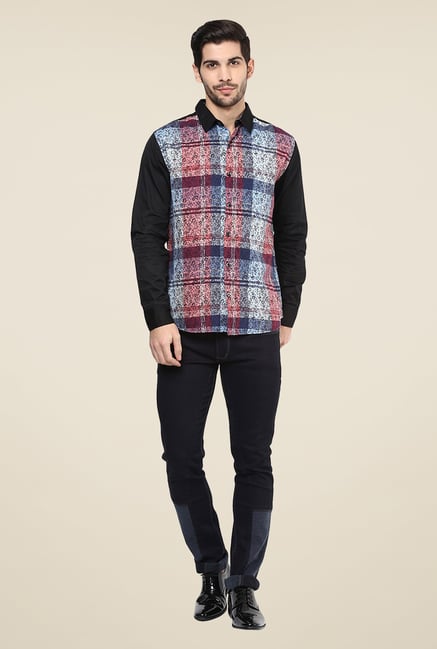 Yepme Multicolor Curt Printed Party Shirt Yepme Multicolor Curt Printed Party Shirt