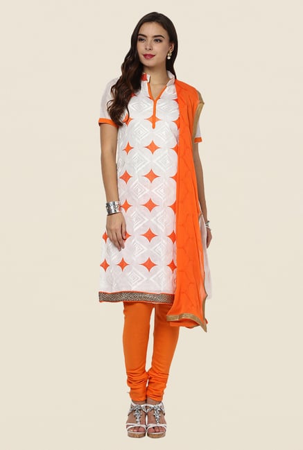 Yepme White Alekto Salwar Suit Set Yepme White Alekto Salwar Suit Set