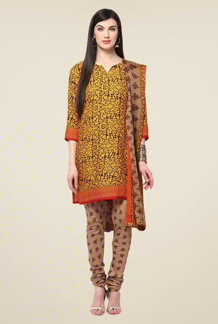 Yepme Yellow Priska Salwar Kameez Set Yepme Yellow Priska Salwar Kameez Set