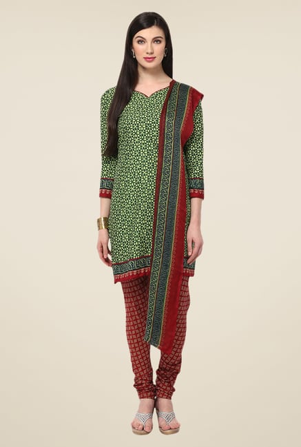Yepme Green Densy Salwar Suit Set Yepme Green Densy Salwar Suit Set