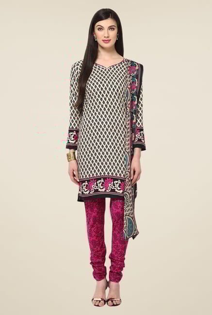 Yepme Beige Densy Salwar Suit Set Yepme Beige Densy Salwar Suit Set