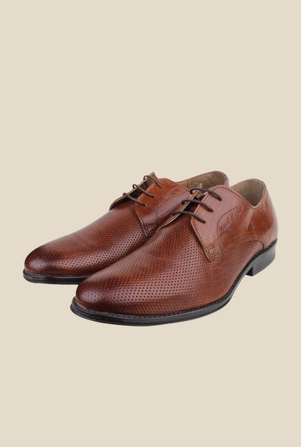 Red Tape Tan Derby Shoes Red Tape Tan Derby Shoes