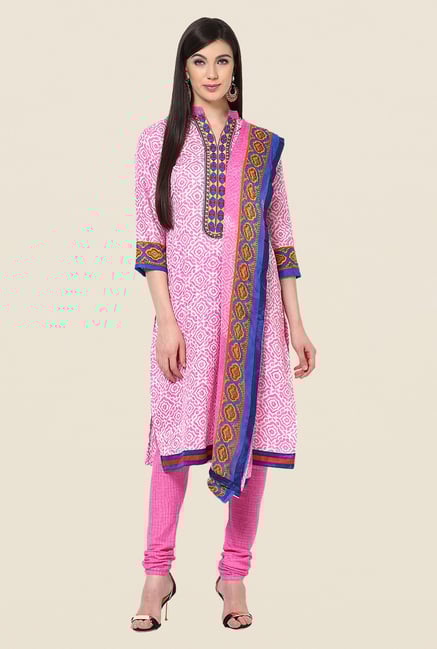 Yepme Pink Jezebell Salwar Kameez Set Yepme Pink Jezebell Salwar Kameez Set
