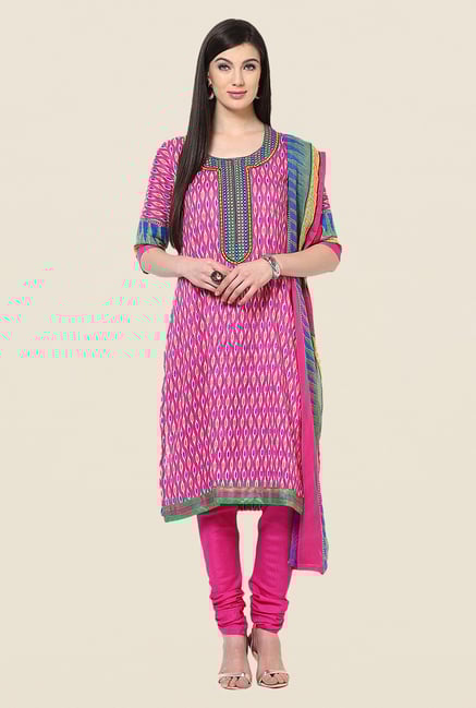 Yepme Pink Handen Salwar Kameez Set Yepme Pink Handen Salwar Kameez Set