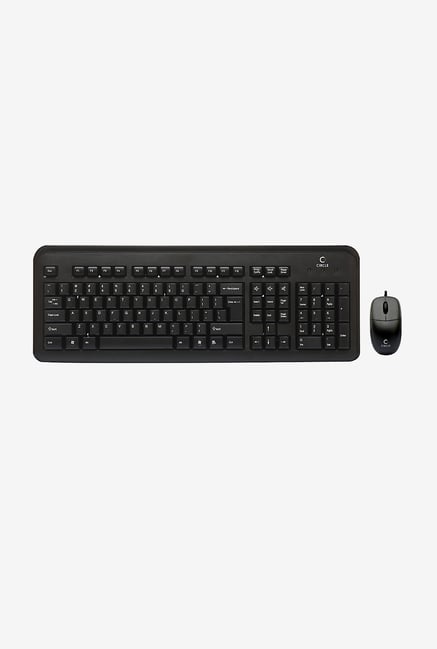 Circle C41 1000DPI USB Keyboard and Mouse (Black) Circle C41 1000DPI USB Keyboard and Mouse (Black)
