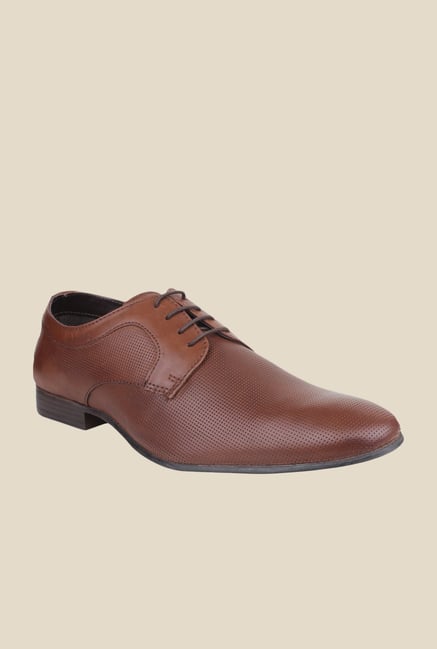 Red Tape Teak Brown Derby Shoes Red Tape Teak Brown Derby Shoes