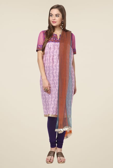 Yepme Lavender Belista Salwar Kameez Set Yepme Lavender Belista Salwar Kameez Set