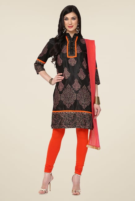 Yepme Black Renisa Salwar Kameez Set Yepme Black Renisa Salwar Kameez Set