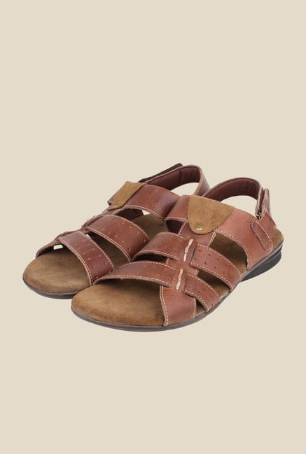 Red Tape Brown Back Strap Sandals Red Tape Brown Back Strap Sandals