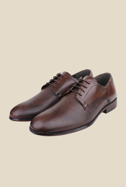 Red Tape Brown Derby Shoes Red Tape Brown Derby Shoes