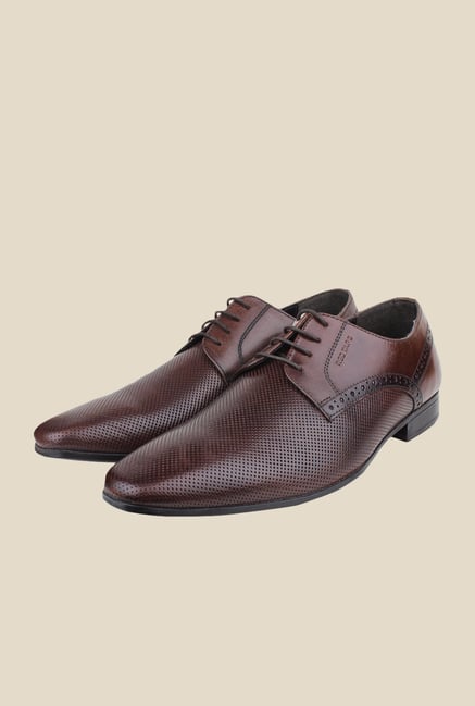 Red Tape Brown Derby Shoes Red Tape Brown Derby Shoes