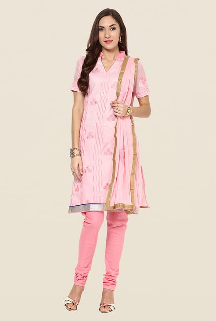 Yepme Pink Alekto Salwar Suit Set Yepme Pink Alekto Salwar Suit Set