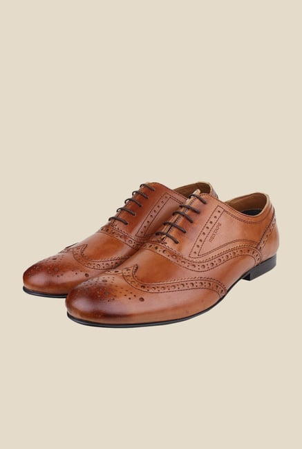 Red Tape Tan Brogue Shoes Red Tape Tan Brogue Shoes