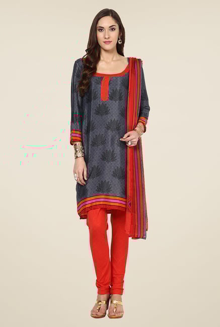 Yepme Grey Hyna Salwar Suit Set Yepme Grey Hyna Salwar Suit Set
