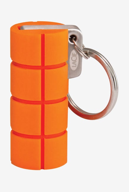 Lacie RuggedKey LAC9000146 16 GB Pen Drive (Orange) Lacie RuggedKey LAC9000146 16 GB Pen Drive (Orange)