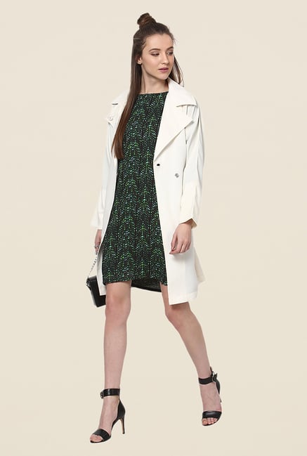 Yepme Ecru Cheryl Draped Jacket Yepme Ecru Cheryl Draped Jacket