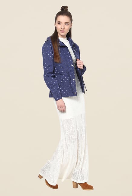 Yepme Blue Ellie Full-sleeved Jacket Yepme Blue Ellie Full-sleeved Jacket