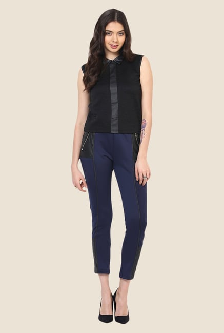 Yepme Nicola Blue Party Jeggings Yepme Nicola Blue Party Jeggings